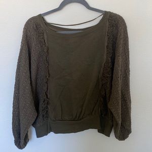 NWOT free people crewneck